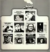 Double LP - Johnny Cash - Riding The Rails