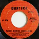 7inch Vinyl Single - Johnny Cash - Sunday Morning Coming Down / I'm Gonna Try To Be That Way - Terre Haute Pressing