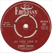 Johnny Chester - As You Like It / Last Night Was Made For Love