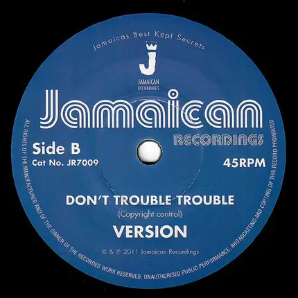Johnny Clarke - Don't Trouble Trouble