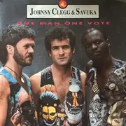 12inch Vinyl Single - Johnny Clegg & Savuka - One 'Man, One Vote