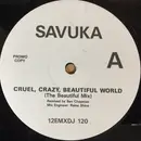 12inch Vinyl Single - Johnny Clegg & Savuka - Cruel, Crazy, Beautiful World