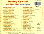 CD - Johnny Cymbal - Mr. Bass Man & Other Classics