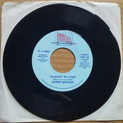 Johnny Anthony - Almost In Love