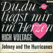 7inch Vinyl Single - Johnny And The Hurricanes - Du, Du Liegst Mir Im Herzen