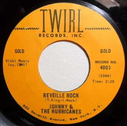 Johnny And The Hurricanes - Red River Rock / Reveille Rock