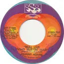7inch Vinyl Single - Johnny Adams - Real Live Livin' Hurtin' Man / Georgia Morning Dew