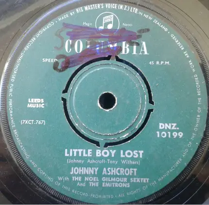 Johnny Ashcroft - Little Boy Lost / My Love Is A River