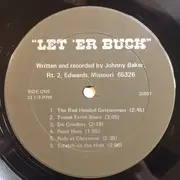 LP - Johnny Baker - Let 'Er Buck - Signed
