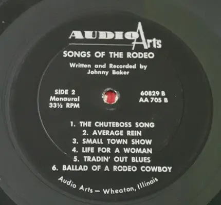 Johnny Baker - Songs of The Rodeo