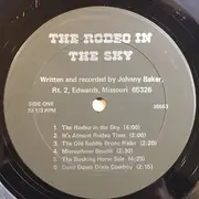 LP - Johnny Baker - The Rodeo In The Sky - Signed