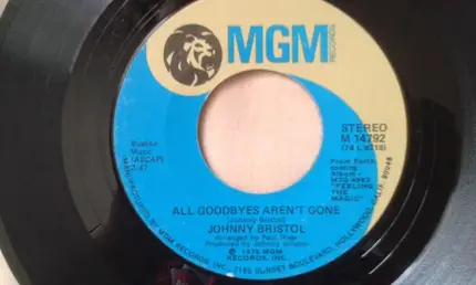 Johnny Bristol - Leave My World