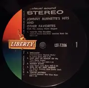 LP - Johnny Burnette - Johnny Burnette's Hits And Other Favorites