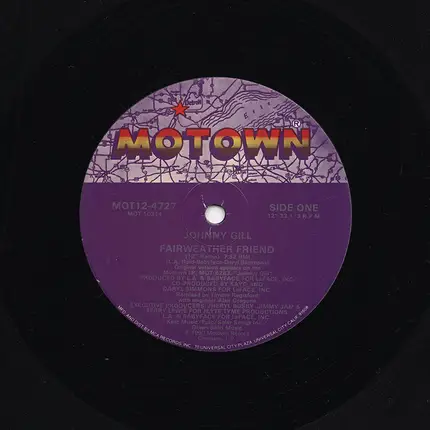 Johnny Gill - Fairweather Friend