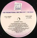 12inch Vinyl Single - Johnny Gill - Fairweather Friend