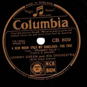 Johnny Green - There's A New Moon Over My Shoulder / I Only Have Eyes For You