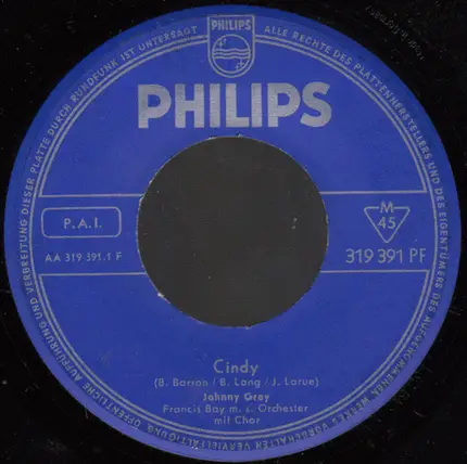Johnny Grey - Cindy / Day-O