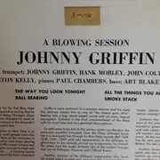 LP - Johnny Griffin - A Blowing Session - Mono