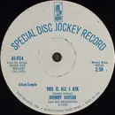 7inch Vinyl Single - Johnny Guitar And His Orchestra - This Is All I Ask