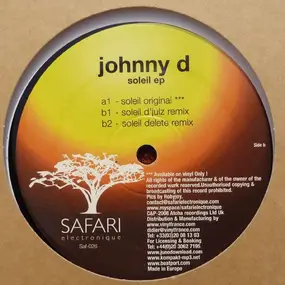 Johnny D - Soleil EP