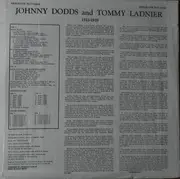 LP - Johnny Dodds • Tommy Ladnier Featured With Lovie Austin's Blues Serenaders , Blind Blake , Ida Cox - 1923•28