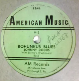 The Johnny Dodds - Bohunkus Blues / Buddy Burton's Jazz