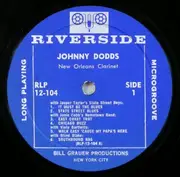 LP - Johnny Dodds - New Orleans Clarinet