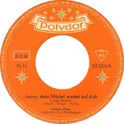 Johnny Dane - Jonny, Dein Mädel Wartet Auf Dich
