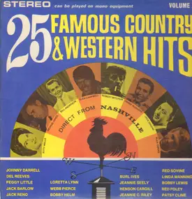 johnny darrell - 25 Famous Country & Western Hits Volume III