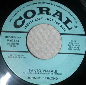 Johnny Desmond - Santo Natale