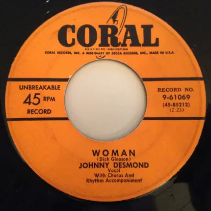 Johnny Desmond - The River Seine / Woman