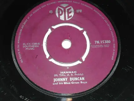 Johnny Duncan & His Blue Grass Boys - The Legend Of Gunga Din