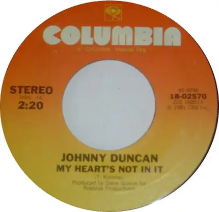 Johnny Duncan - All Night Long