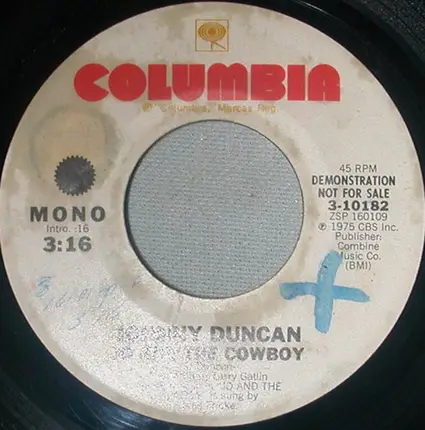 Johnny Duncan - Jo And The Cowboy