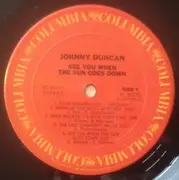 LP - Johnny Duncan - See You When The Sun Goes Down - SIGNED