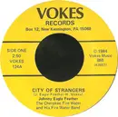 7inch Vinyl Single - Johnny Eagle Feather - City Of Strangers