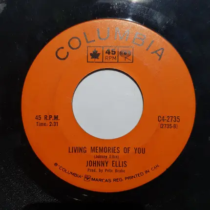 Johnny Ellis - Ten Foot Pole / Living Memories Of You