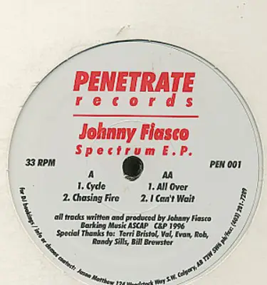 Johnny Fiasco - Spectrum E.P.