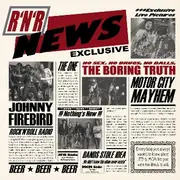 7inch Vinyl Single - Johnny Firebird / Motor City Mayhem - R'N'R News - White Vinyl, Numbered
