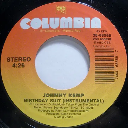 Johnny Kemp - Birthday Suit