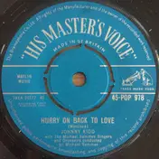 Johnny Kidd - Hurry On Back To Love / I Want That