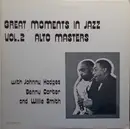 LP - Johnny Hodges , Benny Carter , Willie Smith - Great Moments in Jazz Vol.2: Alto Masters