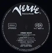 LP - Johnny Hodges , Earl Hines - Stride Right