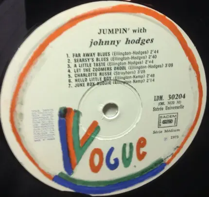 Johnny Hodges - Jumpin' With Johnny Hodges