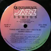 LP - Johnny Hodges - Things Ain't What They Used To Be