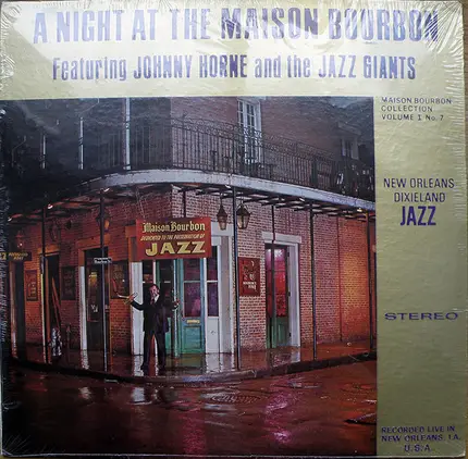 Johnny Horne And The Jazz Giants - A Night At The Maison Bourbon Volume I No. 7