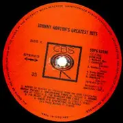LP - Johnny Horton - Johnny Horton's Greatest Hits