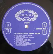 LP - Johnny Horton - The Unforgettable Johnny Horton