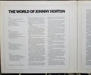 Double LP - Johnny Horton - The World Of Johnny Horton