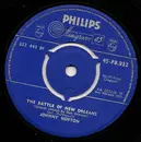 7inch Vinyl Single - Johnny Horton - The Battle Of New Orleans / All For The Love Of A Girl - Company Sleeve